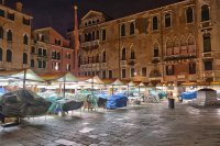  marché de nuit de Campo San Maurizio (HDR)
